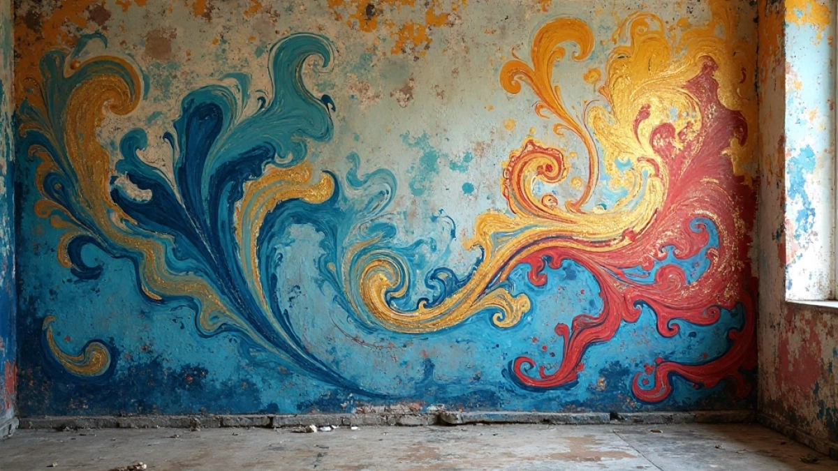Artystyczne malowanie ścian