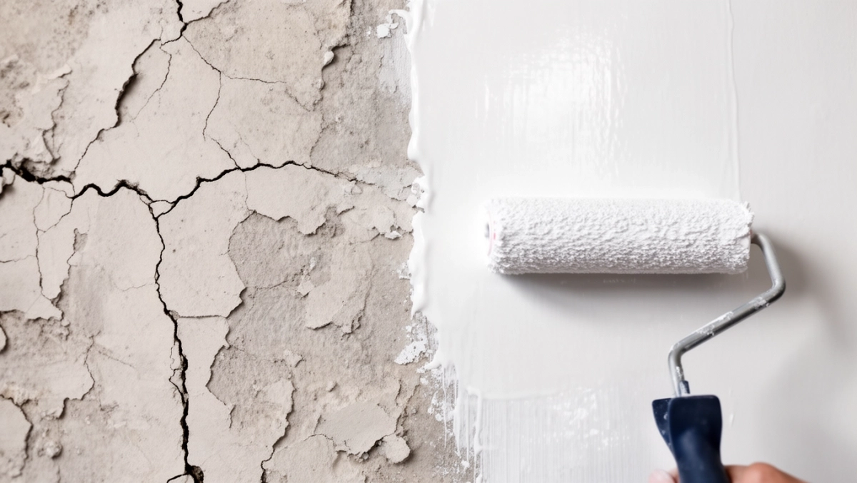 Chropowate ściany jak malować