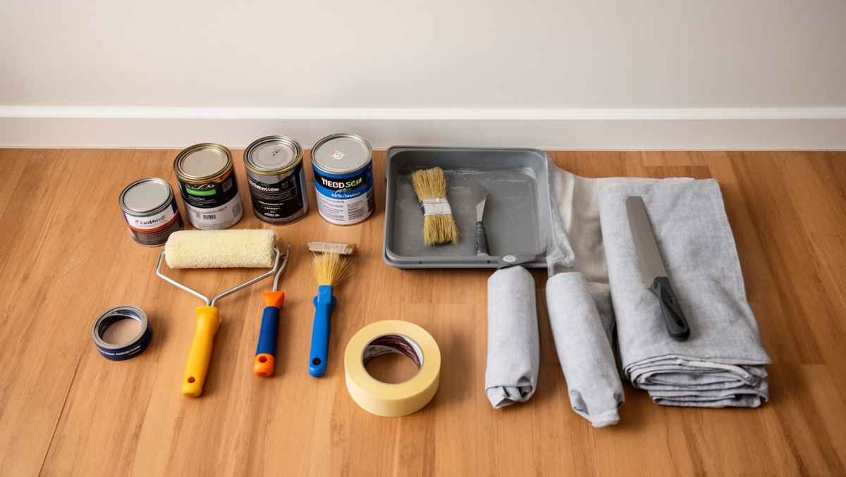 Co jest potrzebne do malowania ścian