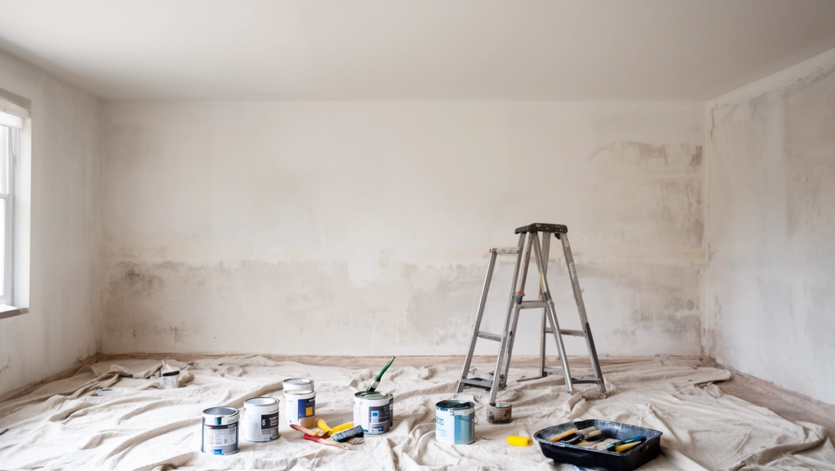 co malować pierwsze sufit czy ściany
