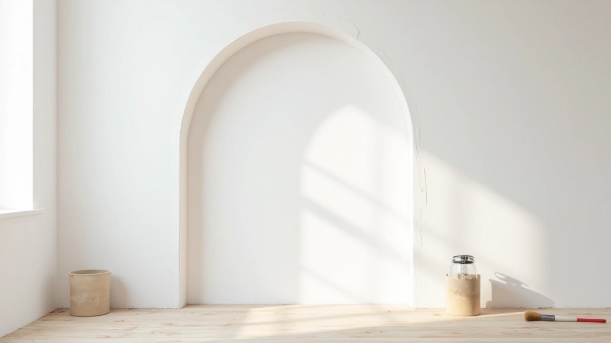 Jak namalować łuk na ścianie