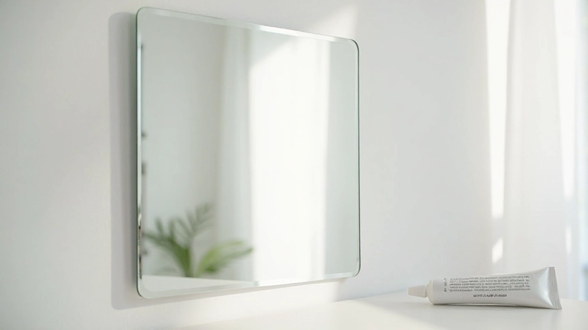 Jak przykleić lustro do pomalowanej ściany