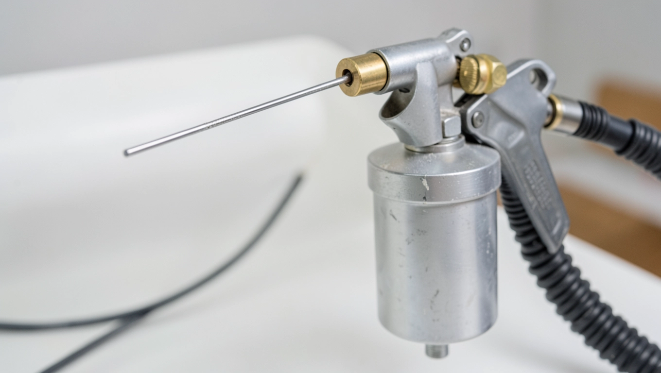 Jak zrobić pistolet do malowania proszkowego