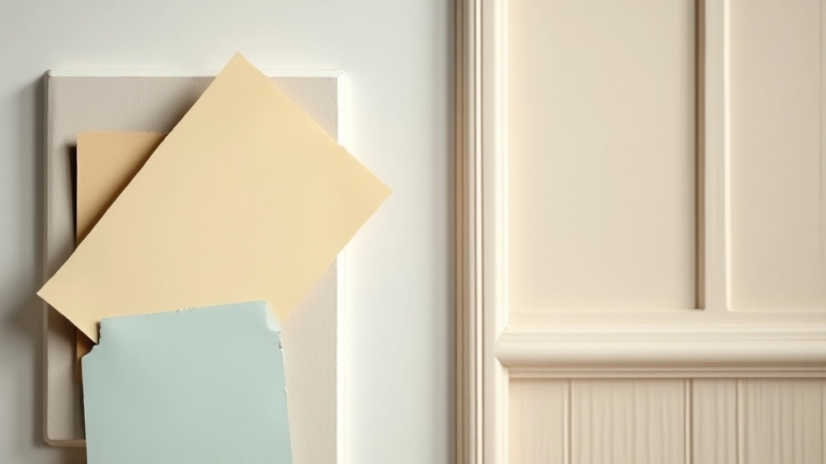 jaką farbą pomalować panele ścienne papierowe