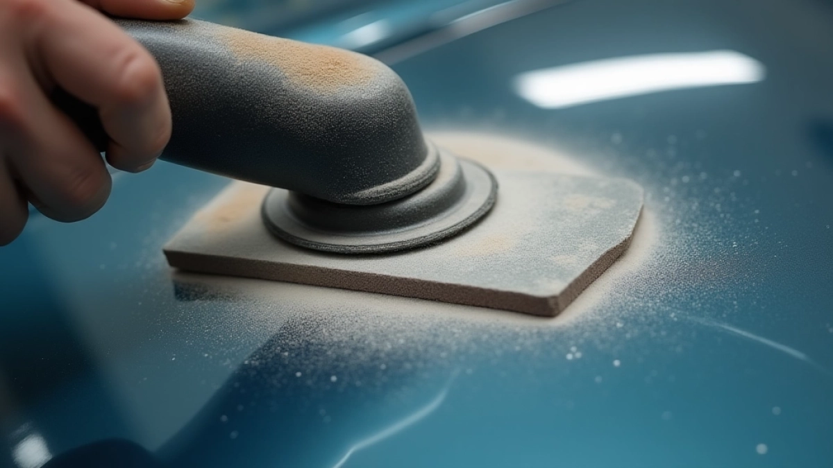 Jakim papierem zmatowić lakier samochodowy przed malowaniem