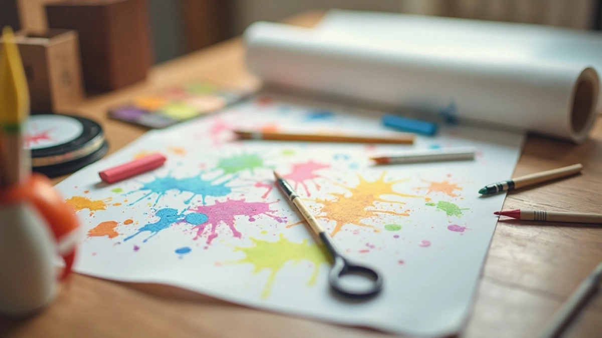 Papier do malowania dla dzieci