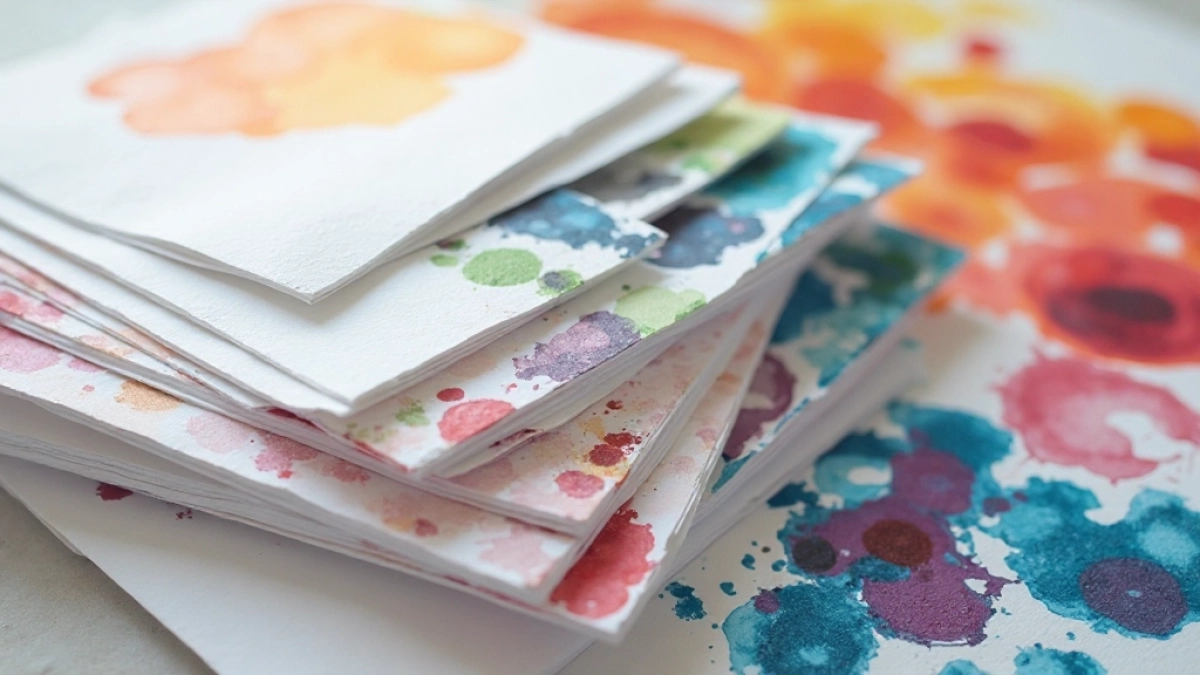 Papier do malowania farbami akrylowymi
