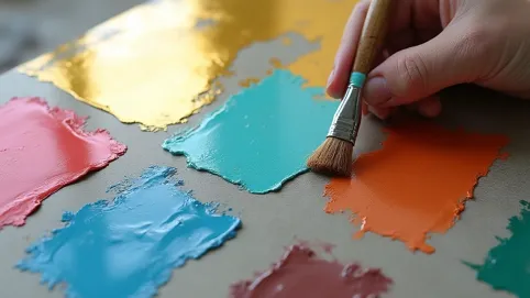 Czy folię w płynie można malować farbą