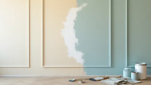 czym pomalować panele ścienne papierowe