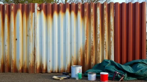 Czyszczenie i malowanie ogrodzenia cena