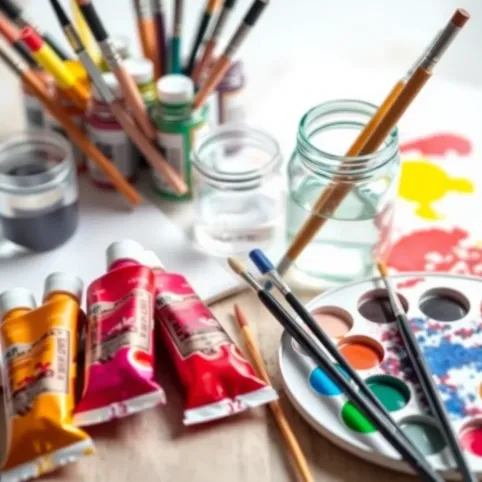 Jak malować akrylami