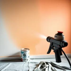 Jak malować ściany pistoletem