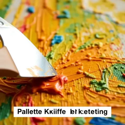 Jak malować szpachelką