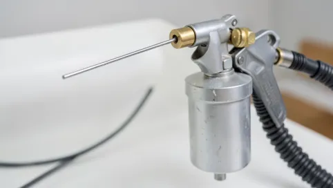 Jak zrobić pistolet do malowania proszkowego