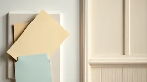 jaką farbą pomalować panele ścienne papierowe