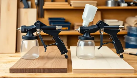 jaki pistolet do malowania drewna