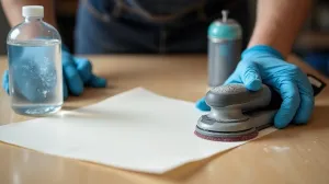 Jakim papierem zmatowić plastik przed malowaniem