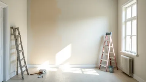 Malowanie ścian od okna czy do okna