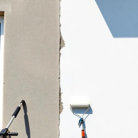 Mycie i malowanie elewacji cena za m2